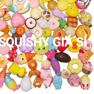 Squishy mini nhật bản chính hãng giá sỉ combo 30 cái mẫu mới nhất 2022
