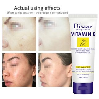 Sữa rửa mặt Vitamin E Disaar dưỡng ẩm, ngăn ngừa mụn , trị mụn thâm 100g