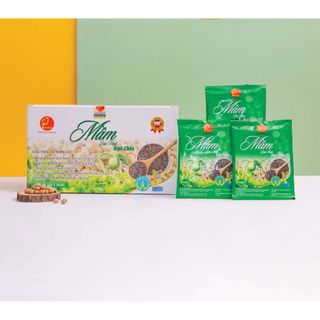 MẦM ĐẬU NÀNH HẠT CHIA HỘP 30 GÓI - HỖ TRỢ TĂNG VÒNG 1, ĐẸP DA, GIẢM CÂN