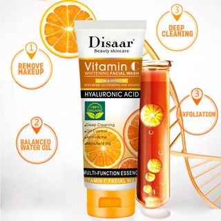 Sữa rửa mặt Vitamin C Disaar dưỡng da , giúp da tươi sáng , ngăn ngừa các loại mụn 100ml