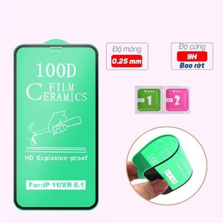 Cường Lực Dẻo 100D - Kèm Miếng Lau