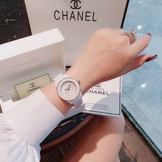 ĐỒNG HỒ THỜI TRANG MẶT HOA ĐÁ CERAMIC