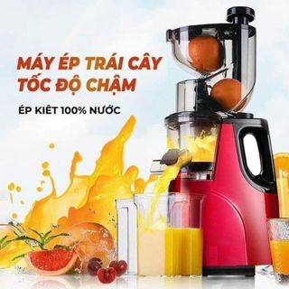 Máy Ép Chậm Nineshield KB F8B-Máy ép trái cây hoa quả chưa đầy 5 phút chất lượng cao, ứng dụng công nghệ ép chậm giúp bạn thu được nhiều lượng nước vẫn giữ được độ tươi ngon và hương thơm tự nhiên của các loại hoa qủa