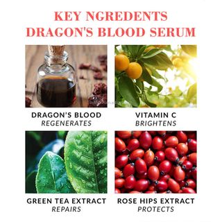 Serum Naturals huyết thanh đỏ cùng tinh chất trà xanh, Vitamin C cùng các tunh chất khác giúp da dưỡng ẩm chuyên sâu ,chống lão hoá 30ml