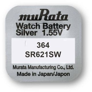 Pin Murata Sony 364 SR621SW dành cho đồng hồ dùng pin 364 / SR621SW / LR621W / AG1