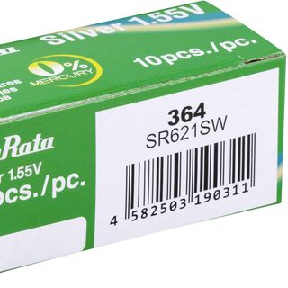 Pin Murata Sony 364 SR621SW dành cho đồng hồ dùng pin 364 / SR621SW / LR621W / AG1
