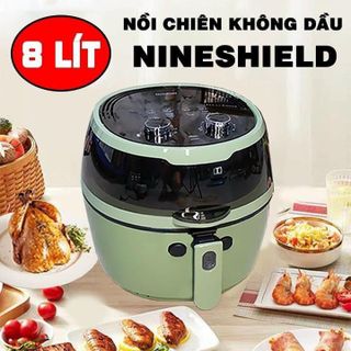 nồi chiên không dầu nineshield 8L
