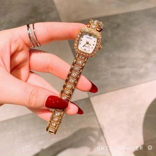 ĐỒNG HỒ CARTlER VUÔNG MINI NỮ NEW