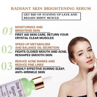 Serum Glow Tonic nha đam chuyên trị và ngừa các loại 30ml mụn
