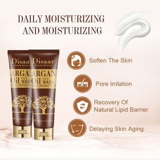 Sữa rửa mặt ARGAN Oil Disaar dưỡng da đẩy lùi mảng bám , ngăn ngừa mụn , giupa da chắc khoẻ 100g