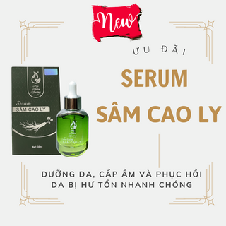 Serum Sâm Cao Ly, Giúp Căng Bóng, Phục Hồi Da Mộc Thiên Hương