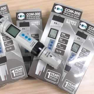 Bút đo pH/EC/TDS/Nhiệt độ trong nước nghành thủy canh COM-300