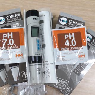 Bút đo pH/EC/TDS/Nhiệt độ trong nước nghành thủy canh COM-300