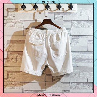 Quần Ngố Kaki Thiết Kế 5 Túi Cạp Chun Co Giãn