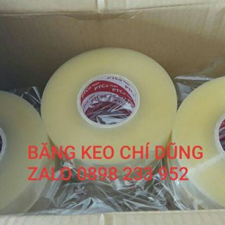 1 CUỘN BĂNG KEO TRONG 1KG + 1 DAO CẮT KEO.