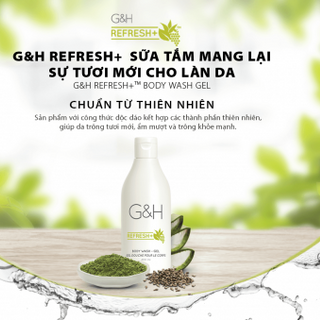 Sữa tắm mang lại sự tươi mới cho làn da