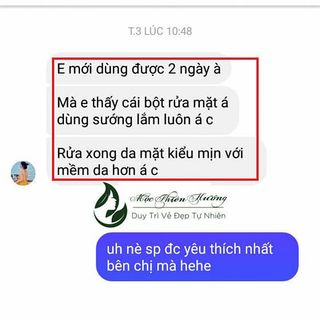 Bột Rửa Mặt Sạch Da, Kiềm Nhờn Mộc Thiên Hương 100gr