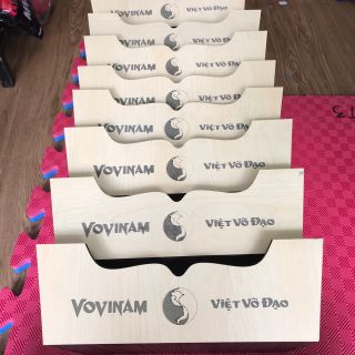 Khay Gỗ Gói Quà Tết Vovinam Giỏ Đựng Trái Cây Khắc Lazer Ailaikit