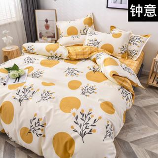 Bộ chăn ga gối cotton poly