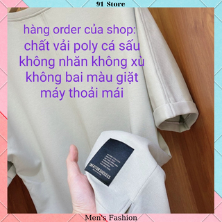 Set Đồ Nam Nữ Form Rộng Vải Poly Cá Sấu Thoáng Mát Co giãn 4 Chiều Bộ Thể Thao Nam