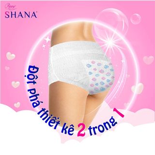 [BVS]Băng vệ sinh dạng quần SHANA cho bé gái tuổi teen-2 GÓI