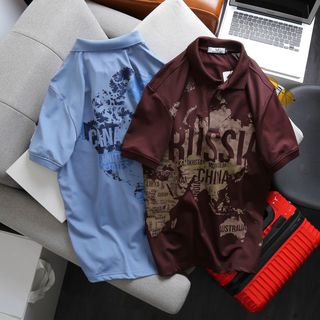 Áo Polo cổ bẻ RUSSIA 100% thoáng mát , Form rộng