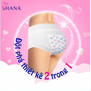 [ƯU ĐÃI] Băng vệ sinh dạng quần SHANA cho bé gái tuổi teen-Combo 15 gói
