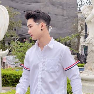 SƠ MI DÀI TAY NAM CÓ TÚIPHỐI DÂY TAY
