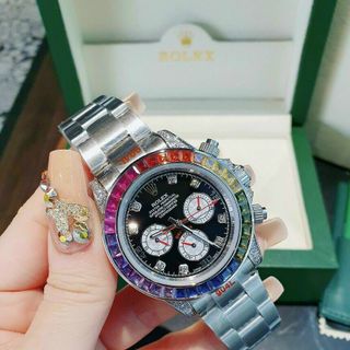 ĐỒNG HỒ ROLLEX CƠ ĐÁ MÀU CAO CẤP