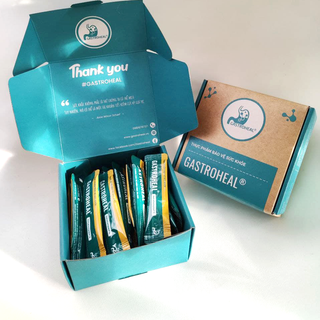 Gói uống hỗ trợ điều trị dạ dày Gastroheal công nghệ Nano Phytosome