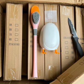 Cọ vệ sinh silicon hình vịt