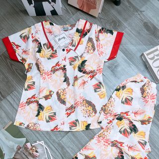 Bộ piama lụa cao