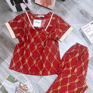Bộ piama lụa cao