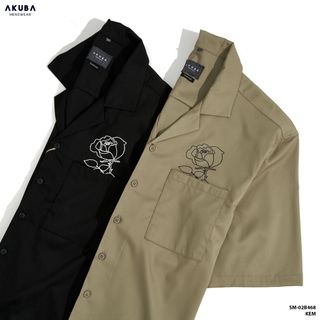 ÁO SƠ MI TAY NGẮN AKUBA 02B468