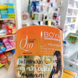 Kem ủ tóc Boya Hair Treatment Q10 Thái Lan 500G - Hấp tóc Boya Q10