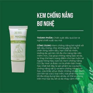(Mẫu mới) Kem chống nắng chiết xuất nghệ, dầu bơ, rau má cocayhoala 30ml