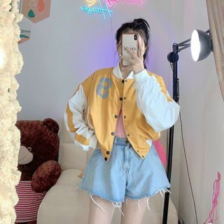 Áo khoác dù bomber chất dù 2 lớp lót form đẹp
