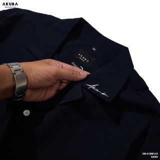 ÁO SƠ MI TAY NGẮN AKUBA 01BW155
