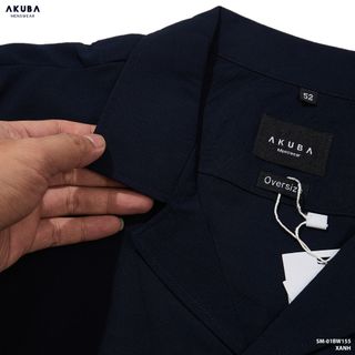 ÁO SƠ MI TAY NGẮN AKUBA 01BW155