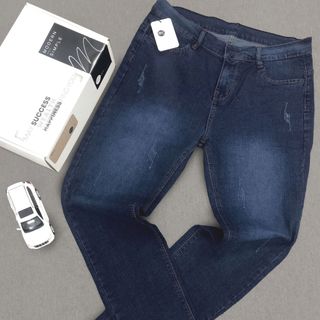 uần Jean Nam Màu Xám lợt Cao Cấp Co Giãn Form Dáng Ôm Skinny Trẻ Cực Cool