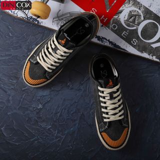 Giày Sneaker Vải NamD21 Ấn Tượng Black Wash Canvas Jean giá sỉ