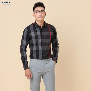 ÁO SƠ MI TAY DÀI AKUBA 02AB2065