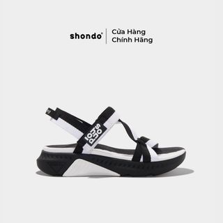 Giày Sandals Half Trắng Đen Nam Nữ F7 giá sỉ