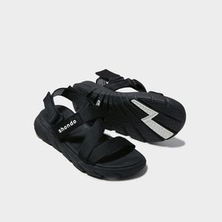 Giày Sandals thời trang Nam Nữ Shondo F6 Sport Màu Đen giá sỉ