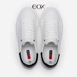 Giày Sneaker Da Nam Nữ Cách Điệu Sáng Tạo White/Black giá sỉ