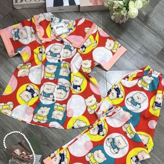 Bộ piama lụa cao cấp