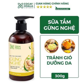 Sữa tắm chống cảm thảo dược Gừng - Nghệ cocayhoala giá sỉ