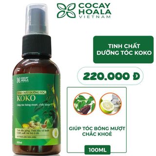 Tinh chất dưỡng tóc Koko ngăn rụng tóc, giúp mọc tóc, mềm mượt tóc 100ml