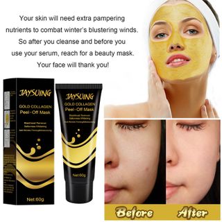 Mặt nạ lột mụn Vàng 24k JaySuing trị mụn , dưỡng da chuyên sâu 60g