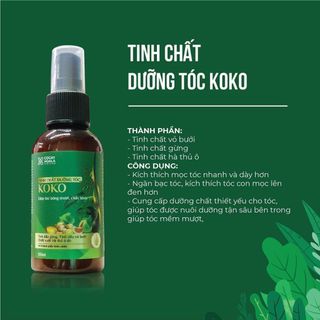 Tinh chất dưỡng tóc Koko ngăn rụng tóc, giúp mọc tóc, mềm mượt tóc 100ml